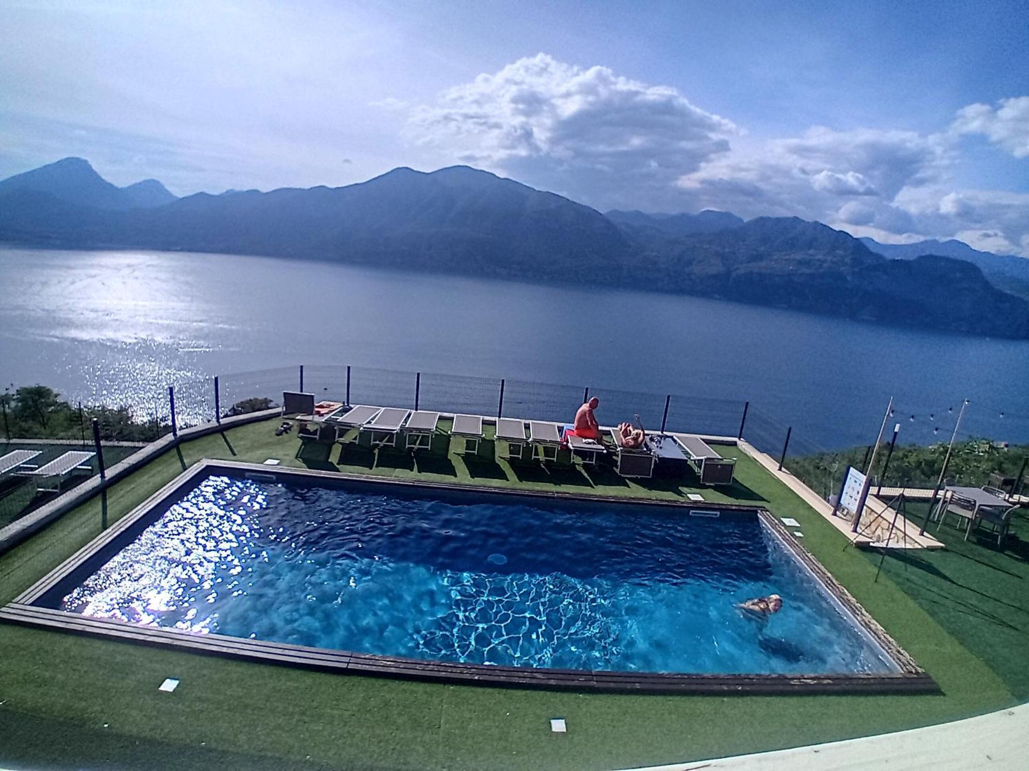 Отель Le Terrazze Sul Garda Relais Biaza Экстерьер фото